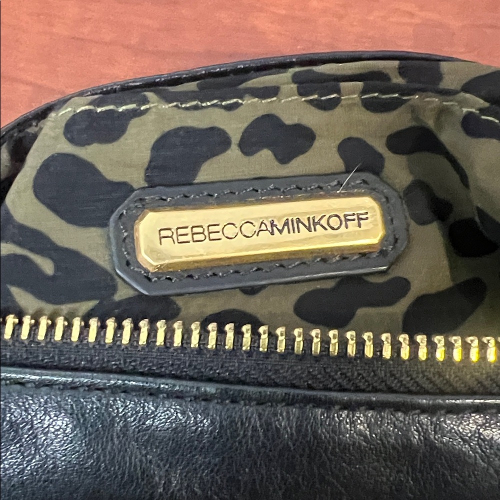 Rebecca Minkoff Small Black Leather Crossbody Bag - Picture 6 of 10